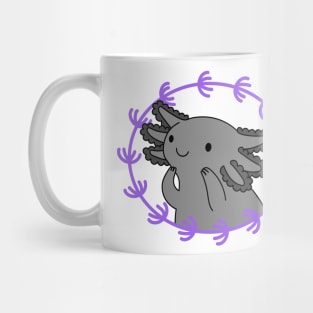 Axolotl Grey Mug
